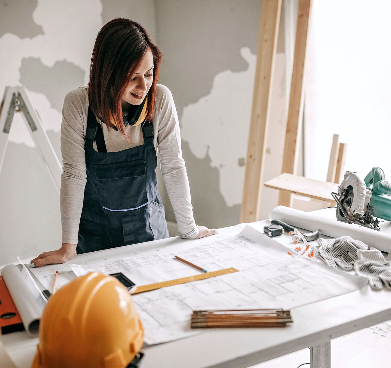 Construction site of a new home symbolizing Building Loan financing